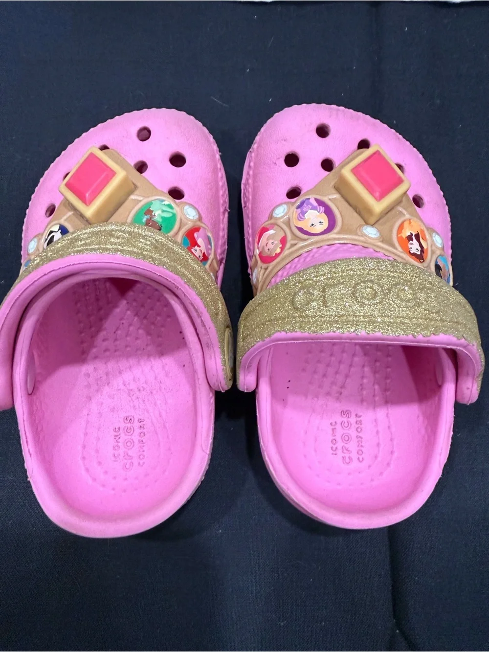 Disney Light Up Princess Crocs